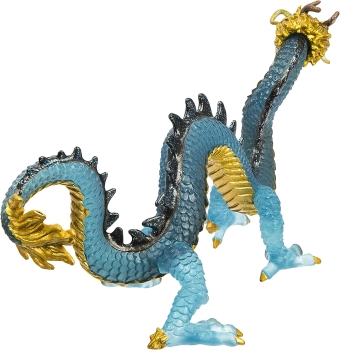 Kristallblauer Drache (Krystal Blue Dragon) Safari Mythologie Mythical Realms Figur